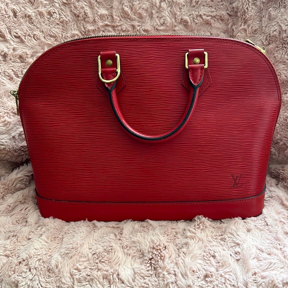 Louis Vuitton Handbags - LV Epi Alma Red PM Size
